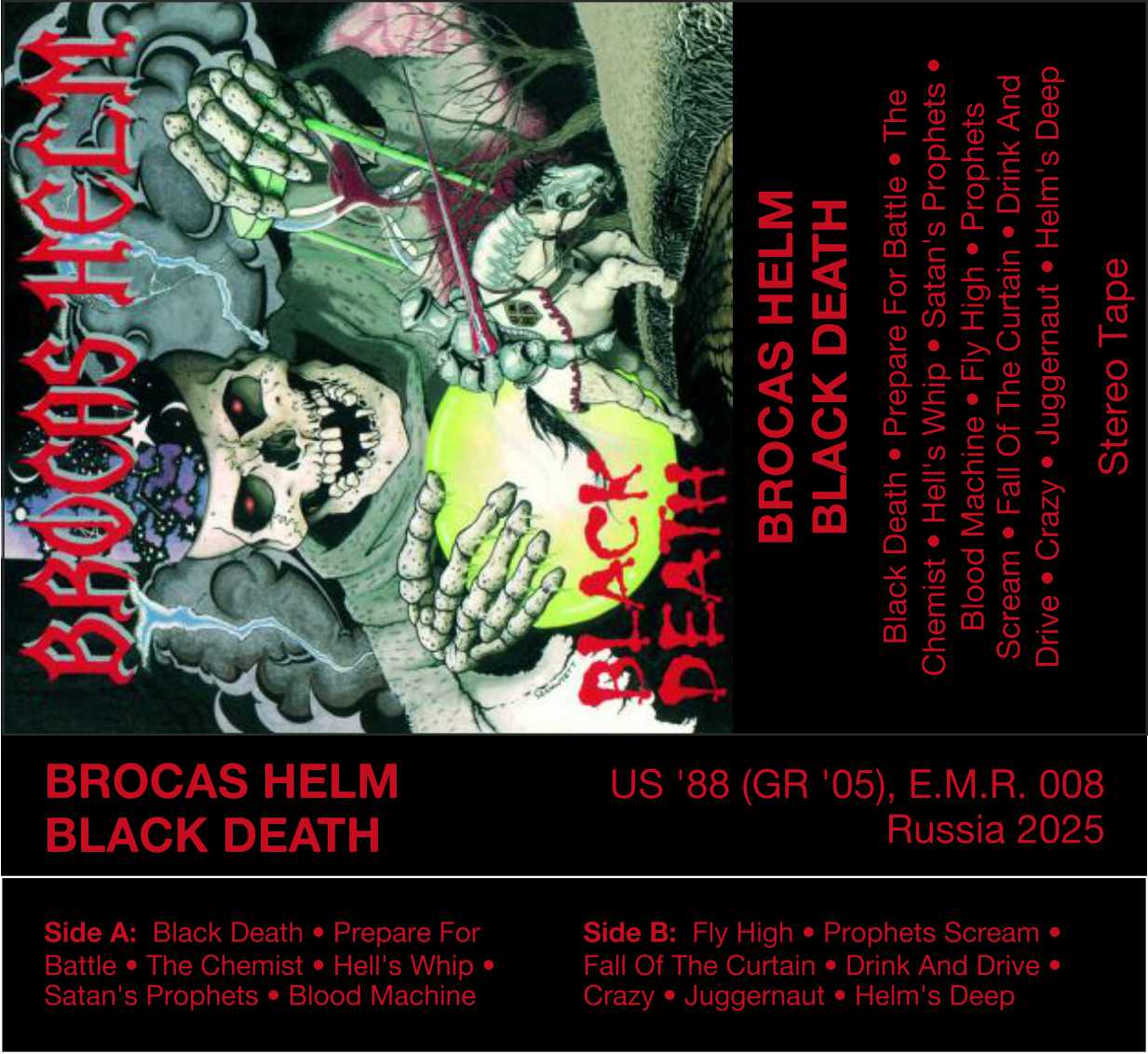 Brocas Helm-Black Death